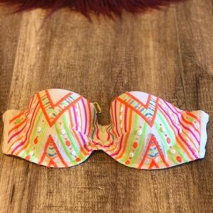 VICTORIA'S SECRET SEQUIN EMBELLISHED PUSH-UP 34B